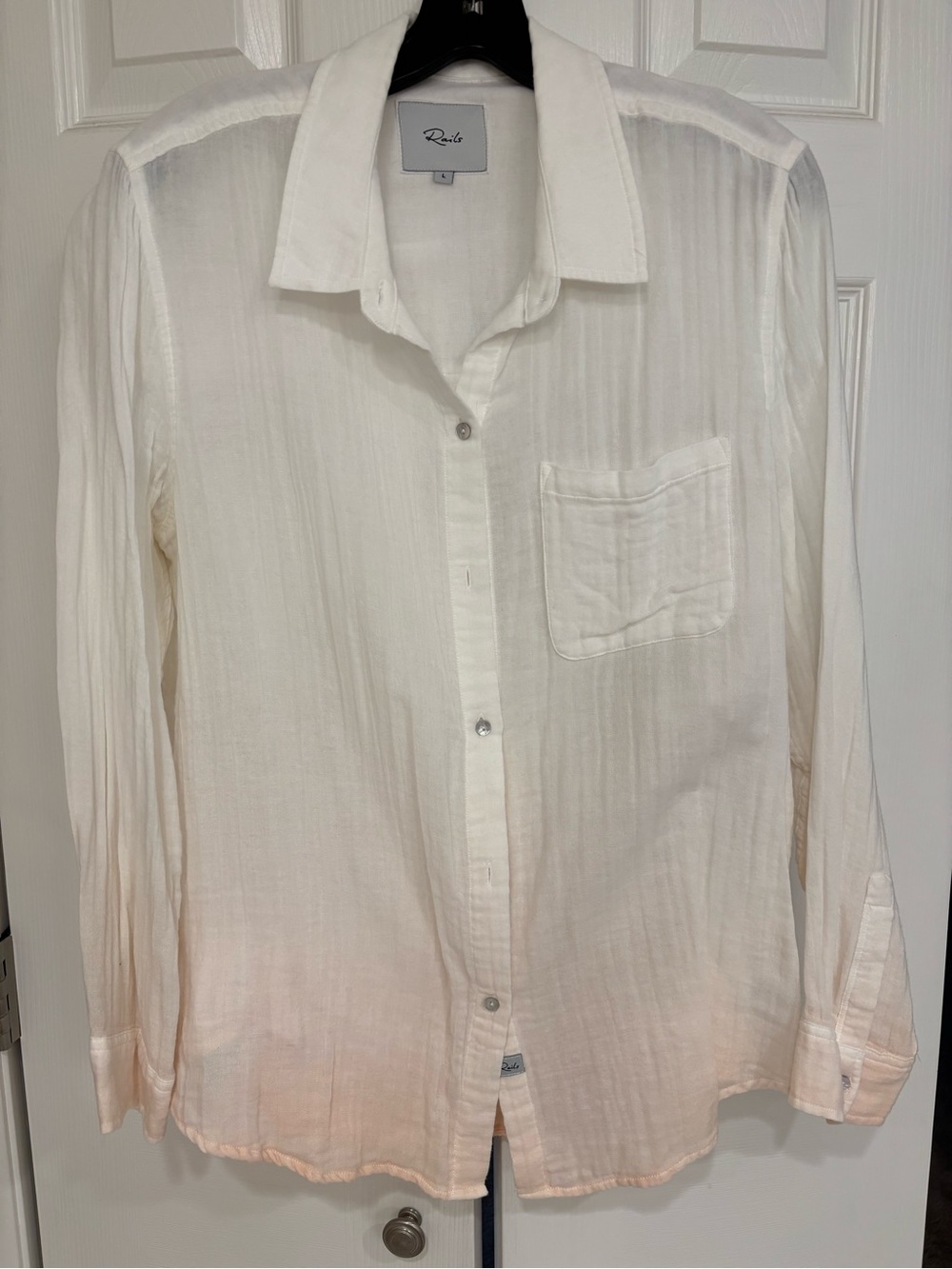 Rails Women’s Ellis Long-Sleeve Button-Down Gauze Shirt